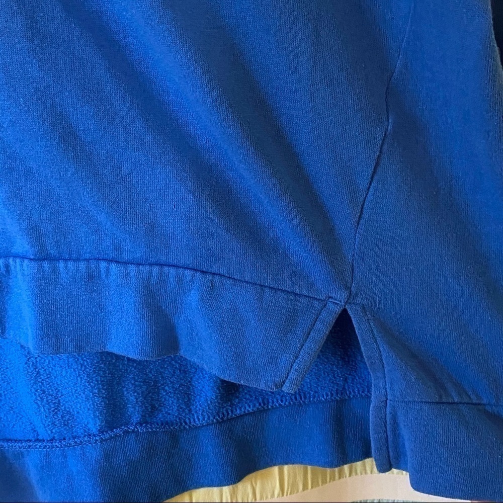 BP Crewneck Sweatshirt Blue Faded Oversized XXS - Picture 3 of 7